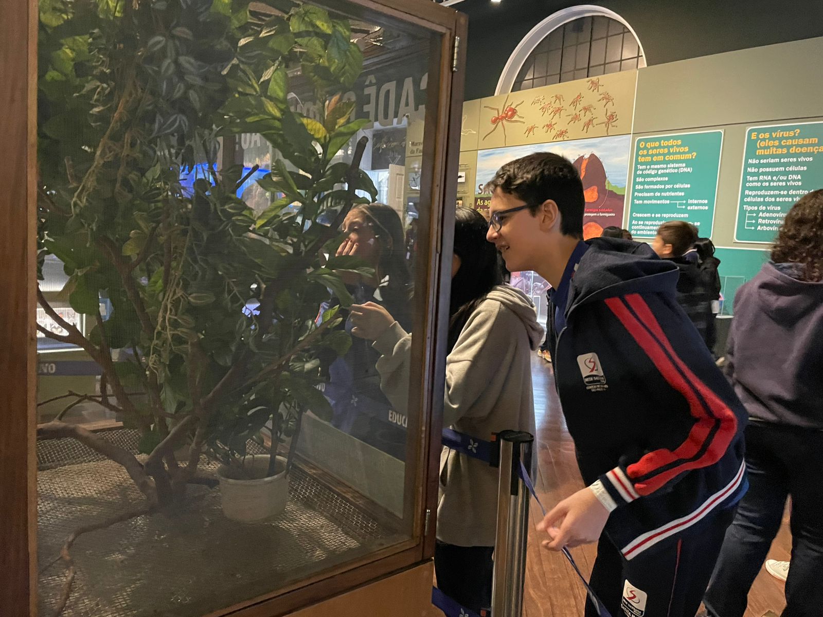 Turmas do 7º Ano visitam o Museu Catavento